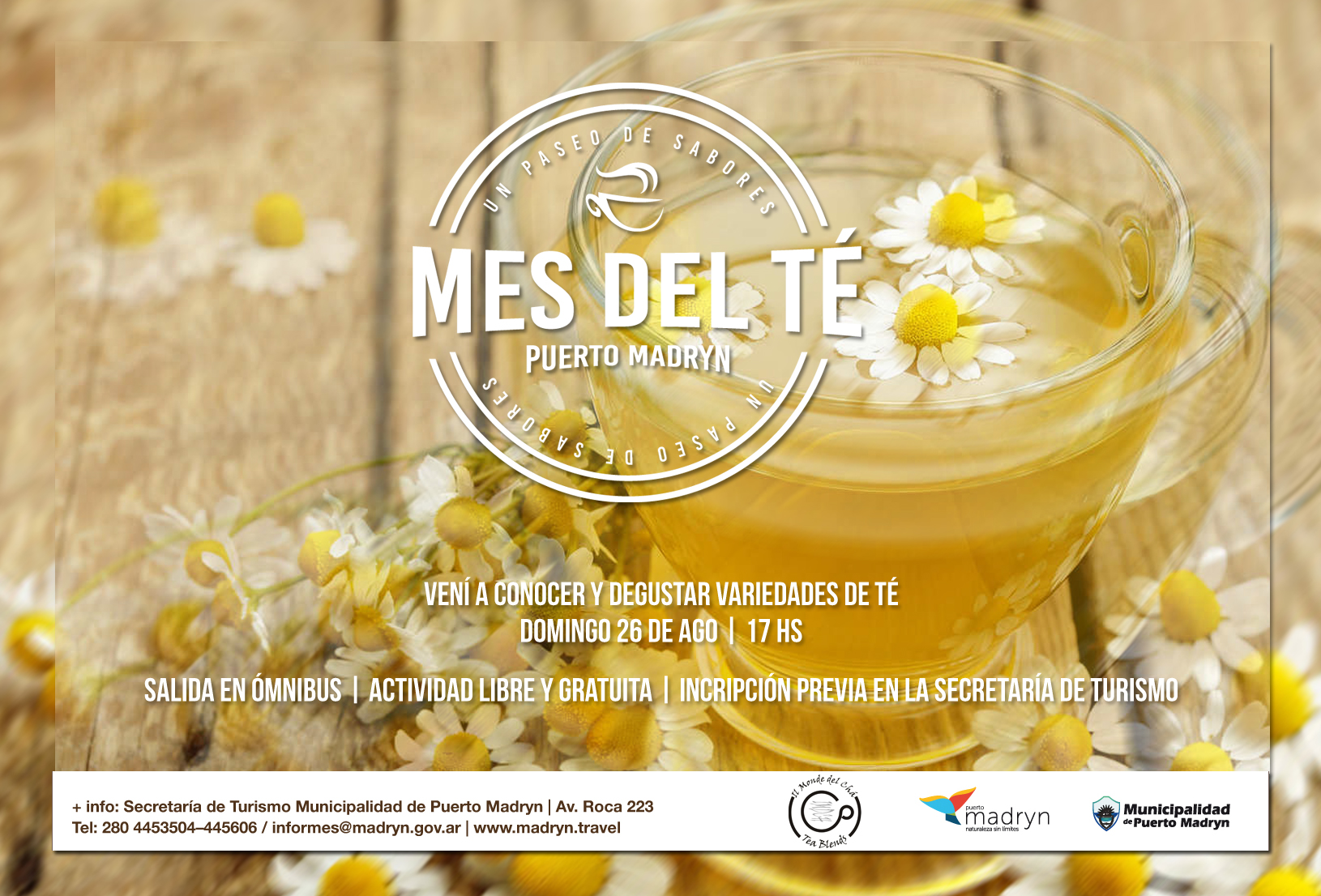 LA MUNI TÉ INVITA