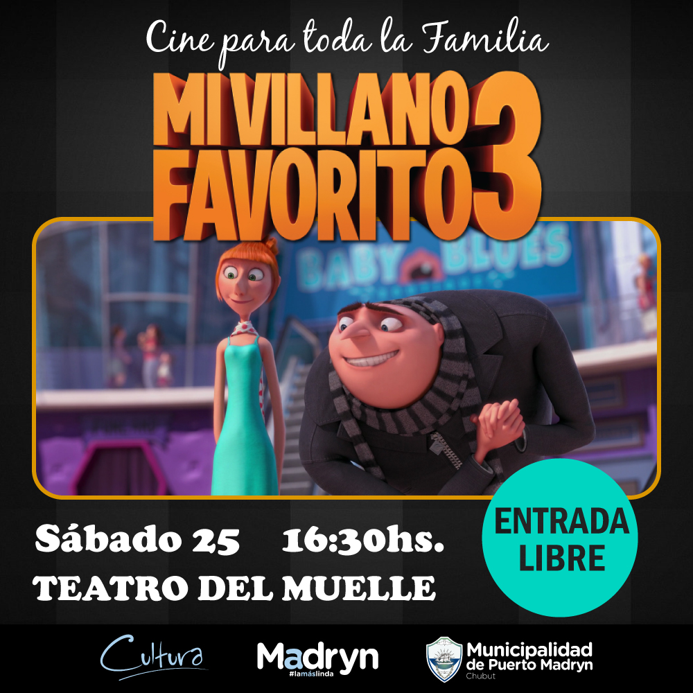 CINE PARA TODA LA FAMILIA EN EL TEATRO DEL MUELLE 
