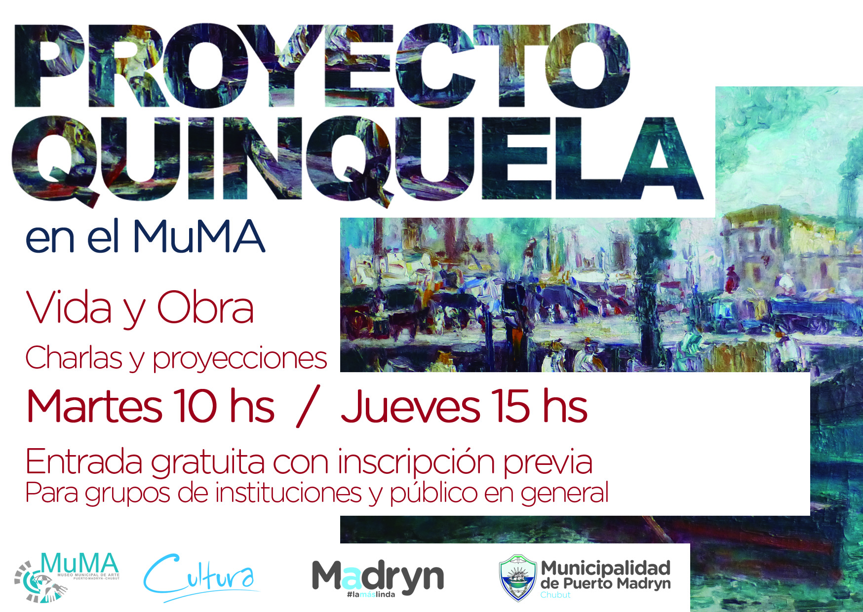 SE LANZA EL PROYECTO “QUINQUELA EN EL MUMA”