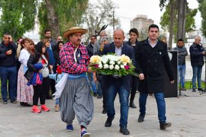 SASTRE ENCABEZÓ ACTO POR EL PASO A LA INMORTALIDAD DEL GENERAL SAN MARTÍN