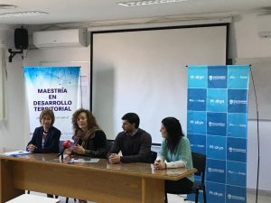 AUTORIDADES MUNICIPALES PARTICIPARON DE LA CHARLA SOBRE PROCESOS DE DESARROLLO TERRITORIAL