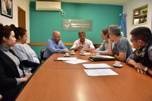 SASTRE CON LA NUEVA COMISIÓN DEL COLEGIO DE ARQUITECTOS DE LA CIUDAD