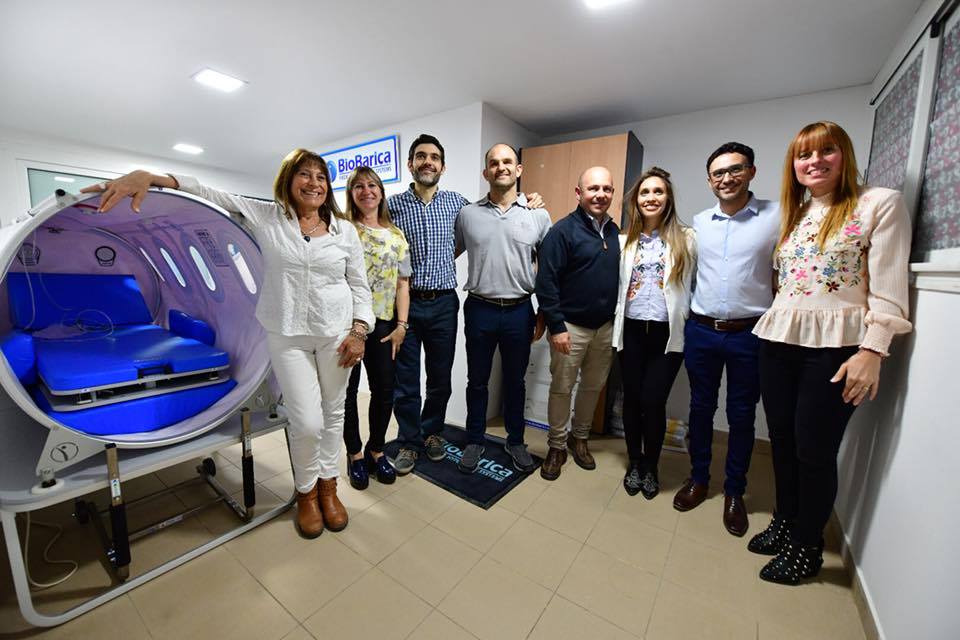 SASTRE EN LA PRESENTACIÓN DE NUEVO EQUIPAMIENTO PARA EL CENTRO DE SALUD PROMED