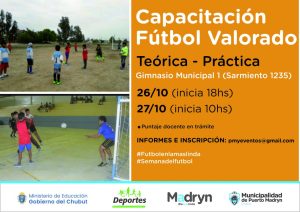 DICTARÁN CAPACITACIÓN SOBRE FÚTBOL VALORADO 