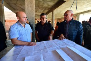 SASTRE RECORRIÓ LAS OBRAS DE LOS NUEVOS CONSULTORIOS DE ADOS