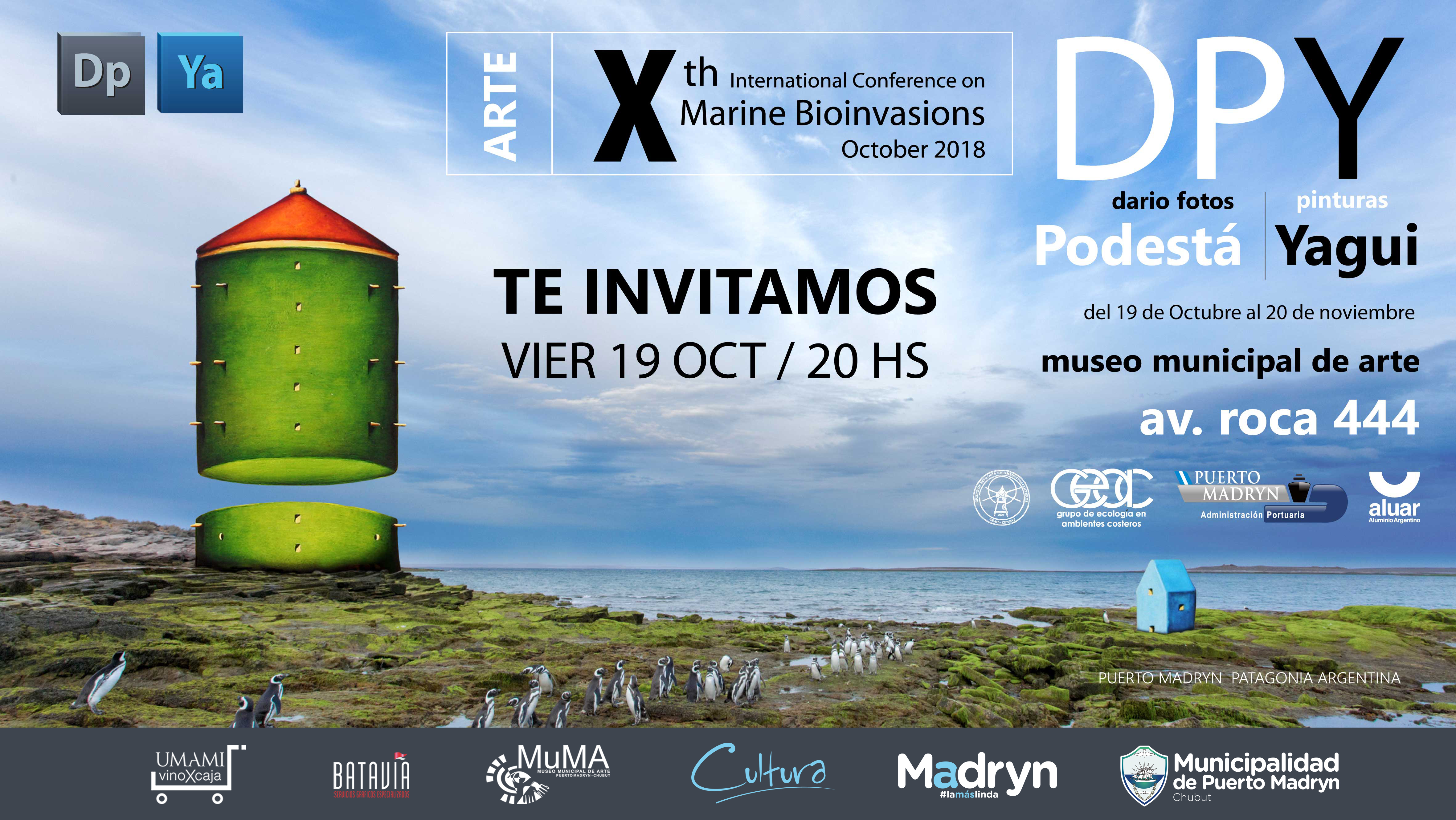 DARÍO PODESTÁ Y YAGUI EXPONEN EN EL MUMA 
