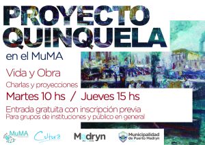 EL MUMA CONVOCA A CHARLA ABIERTA SOBRE VIDA Y OBRA DE QUINQUELA MARTÍN 