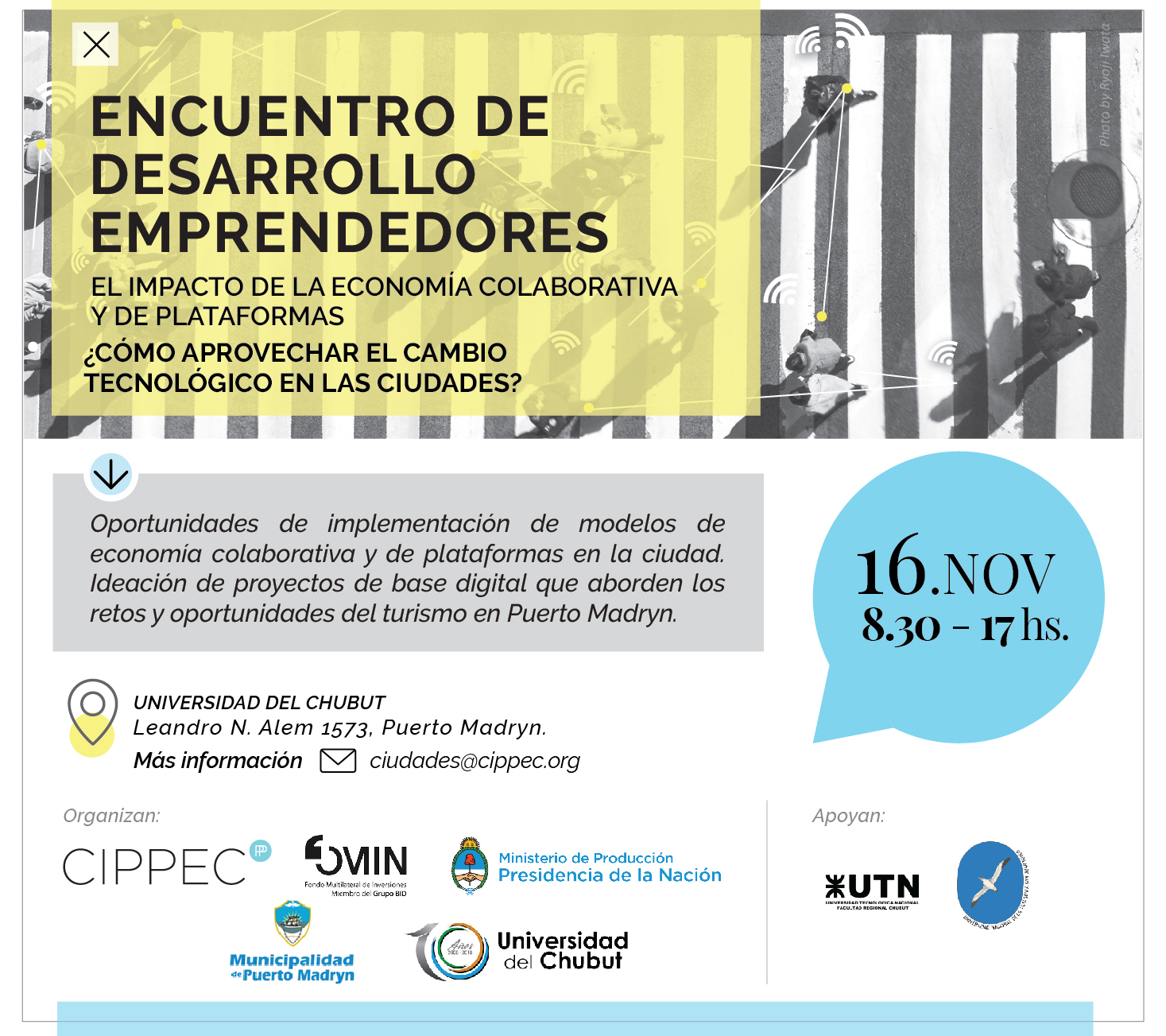 INVITAN A ENCUENTRO DE EMPRENDEDORES EN MADRYN