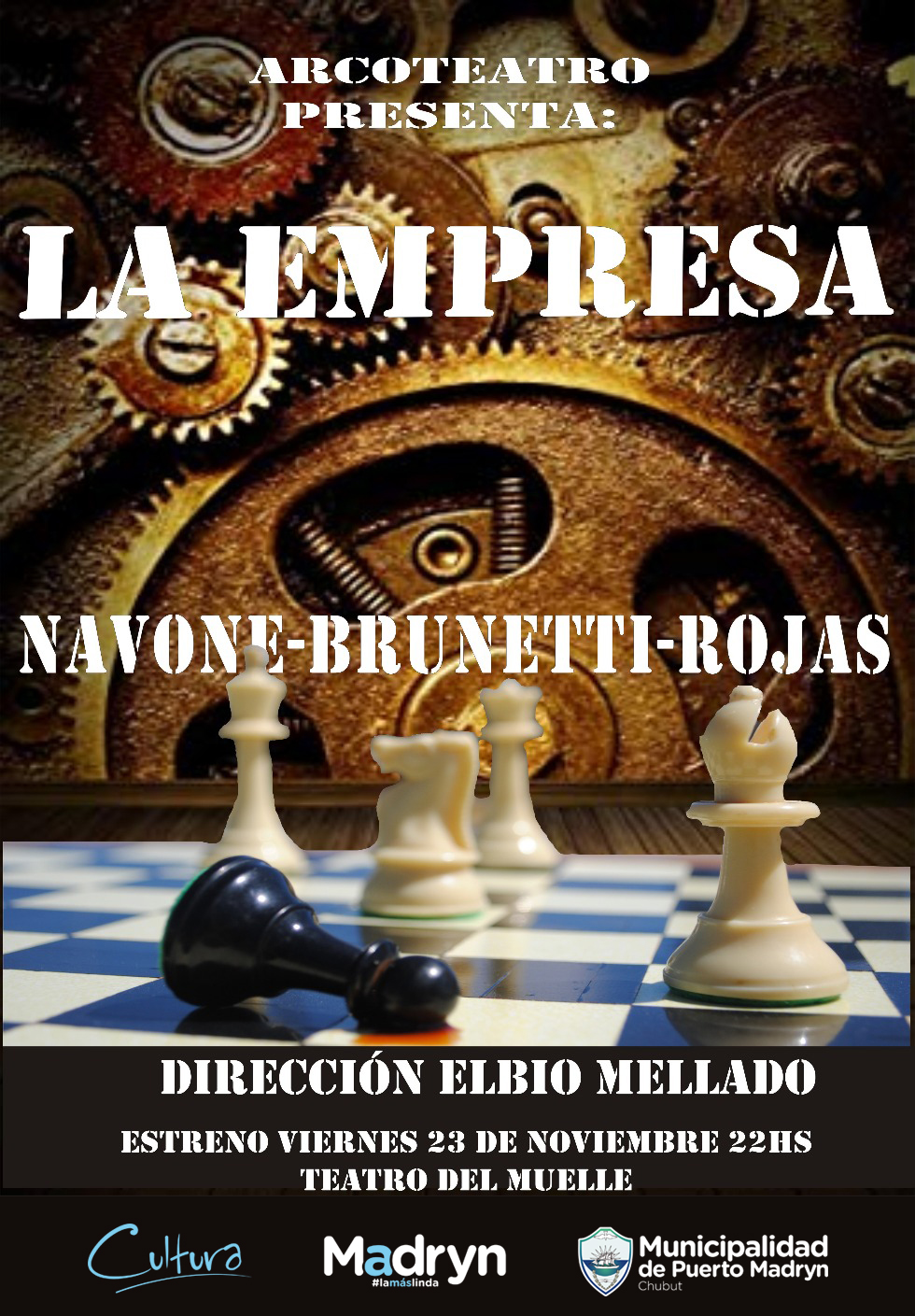 LLEGA “LA EMPRESA” AL TEATRO DEL MUELLE