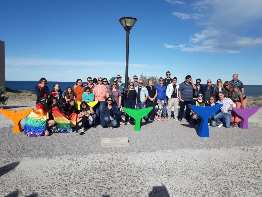 PUERTO MADRYN INAUGURÓ SU ESPACIO POR LA DIVERSIDAD