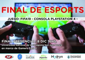 SE DISPUTARÁ LA FINAL DEL TORNEO DE E-SPORTS “COPA CIUDAD DE PUERTO MADRYN”