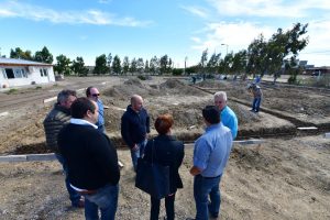 SASTRE RECORRIÓ EL INICIO DE OBRAS EN LA UTN