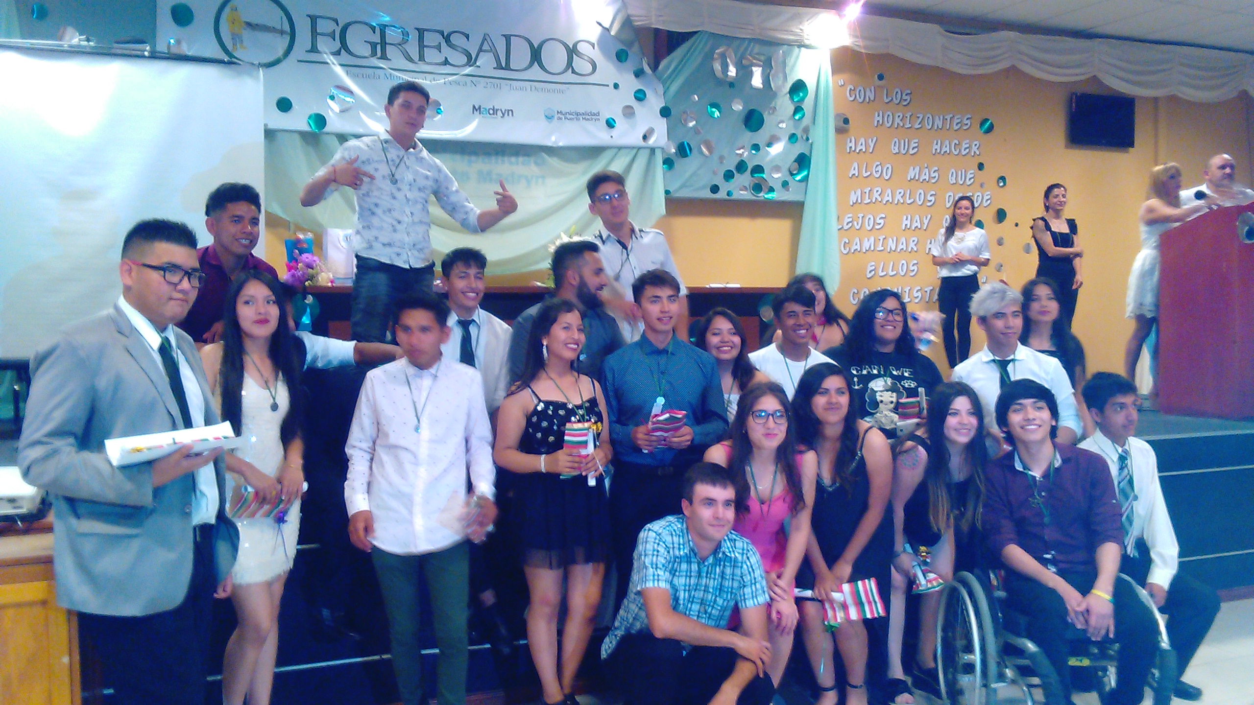 EGRESARON LOS PRIMEROS TÉCNICOS EN TECNOLOGÍA DE LOS ALIMENTOS DE LA ESCUELA DE PESCA