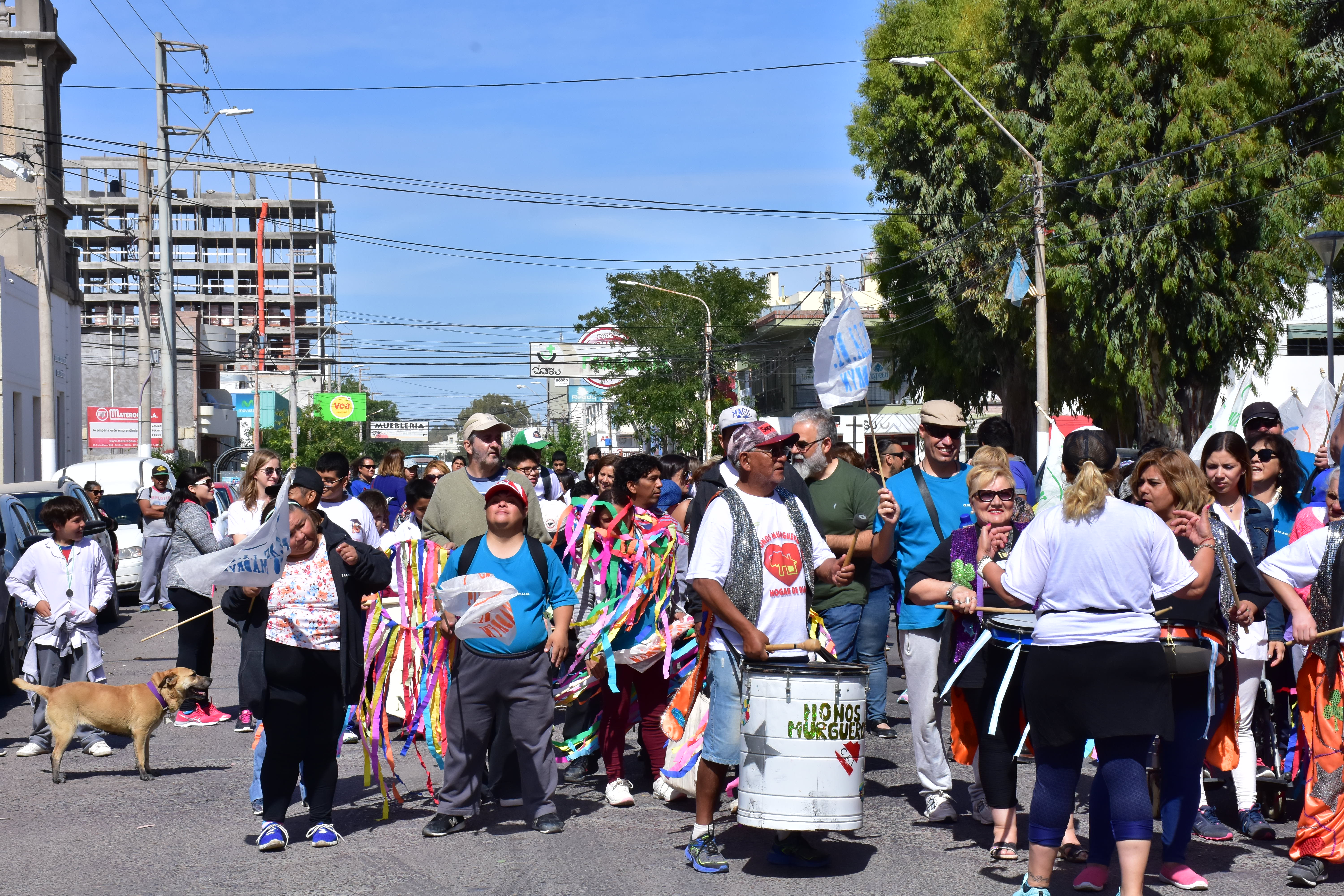 CAMINATA POR LAS CALLES DE MADRYN EN LA SEMANA DE LA DISCAPACIDAD 