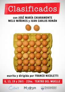 SE ESTRENA LA OBRA HUMORÍSTICA “CLASIFICADOS”