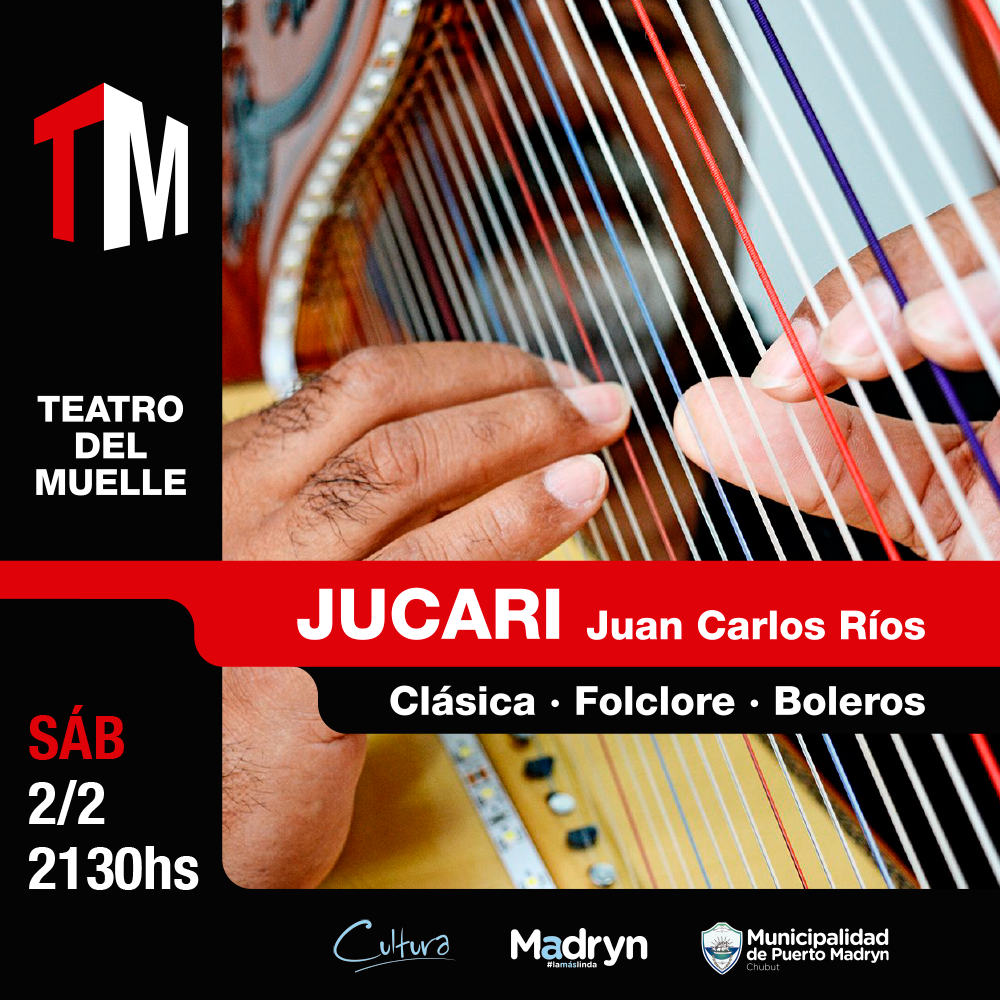 JUCARI SE PRESENTA EN EL TEATRO DEL MUELLE 