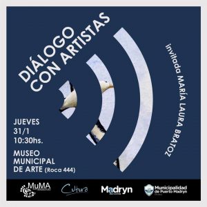 MARÍA LAURA BRATOZ CONVERSA EN EL MUMA