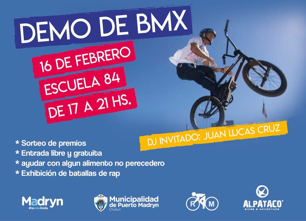 INVITAN A DEMOSTRACIÓN DE BMX EN LA CIUDAD 