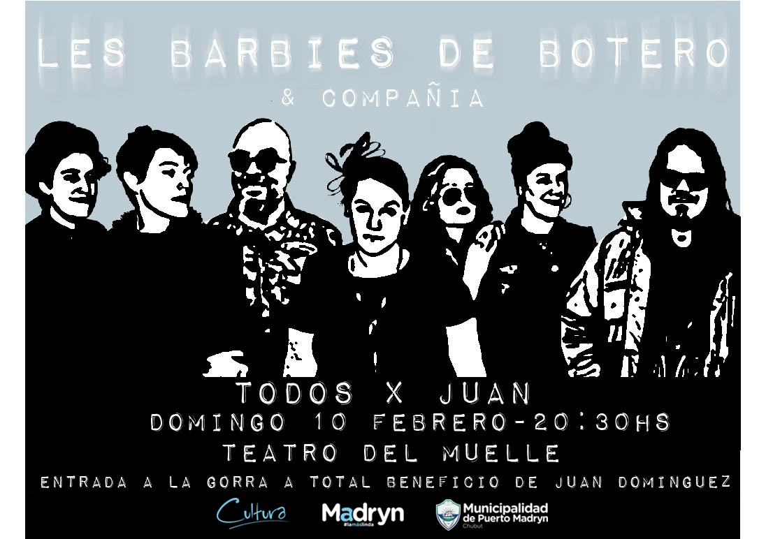 “LES BARBIES DE BOTERO” A BENEFICIO DE JUAN DOMÍNGUEZ 