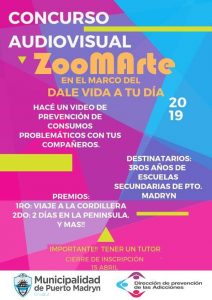 LANZAN EL CONCURSO AUDIOVISUAL “ZOOMARTE” PARA ESTUDIANTES SECUNDARIOS 