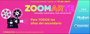 LANZAN EL CONCURSO AUDIOVISUAL “ZOOMARTE” PARA ESTUDIANTES SECUNDARIOS 