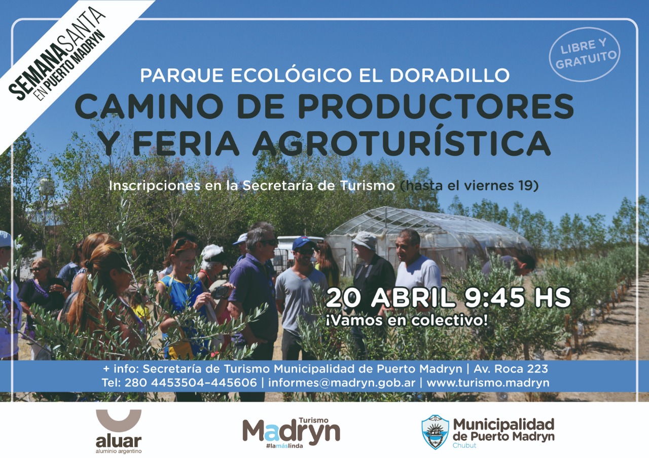 SEMANA SANTA EN MADRYN: NUEVO PASEO POR EL PARQUE ECOLÓGICO EL DORADILLO