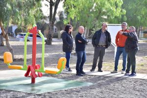 SASTRE INAUGURÓ LA PLAZA SALUDABLE EN BARRIO “DEL DESEMBARCO”