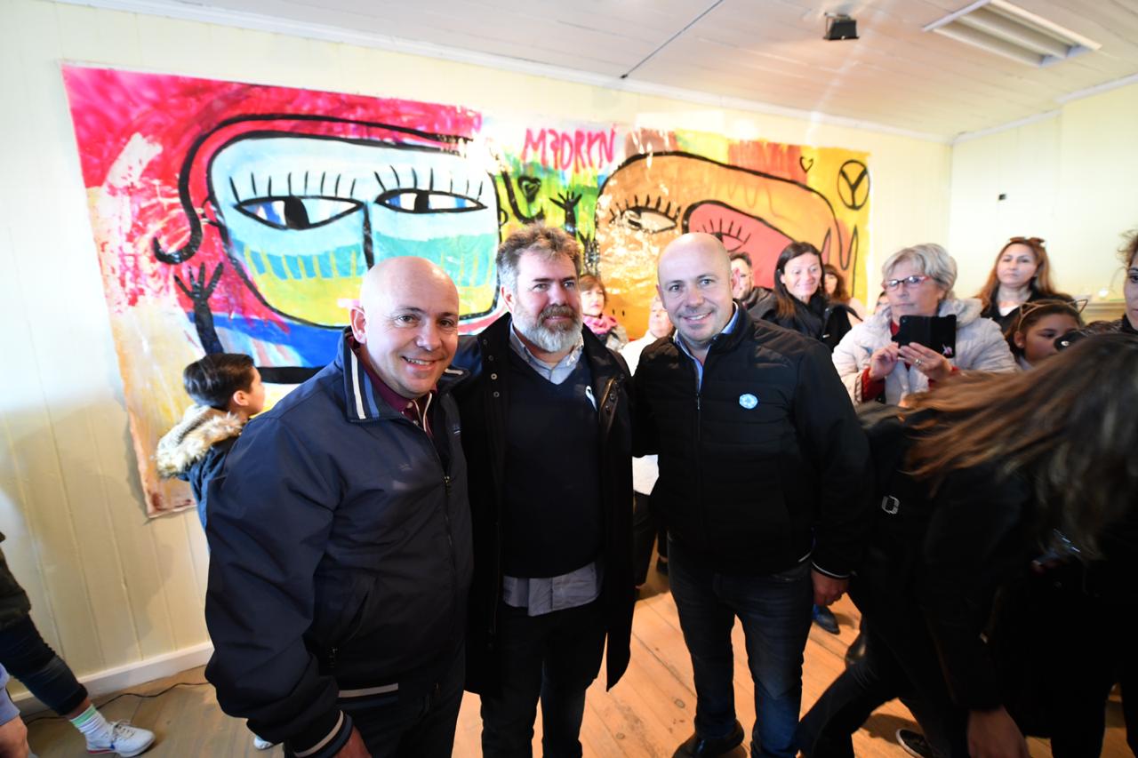 SASTRE RECIBIÓ EN MADRYN A MILO LOCKETT