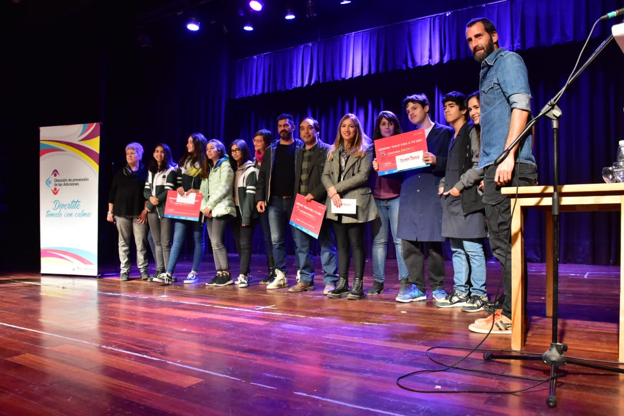 LA SEMANA DE LA PREVENCIÓN COMENZÓ EN EL CINE AUDITORIUM CON EL CONCURSO ZOOMARTE