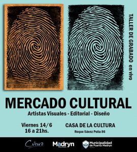 LLEGA OTRO VIERNES DE MERCADO CULTURAL EN LA MÁS LINDA