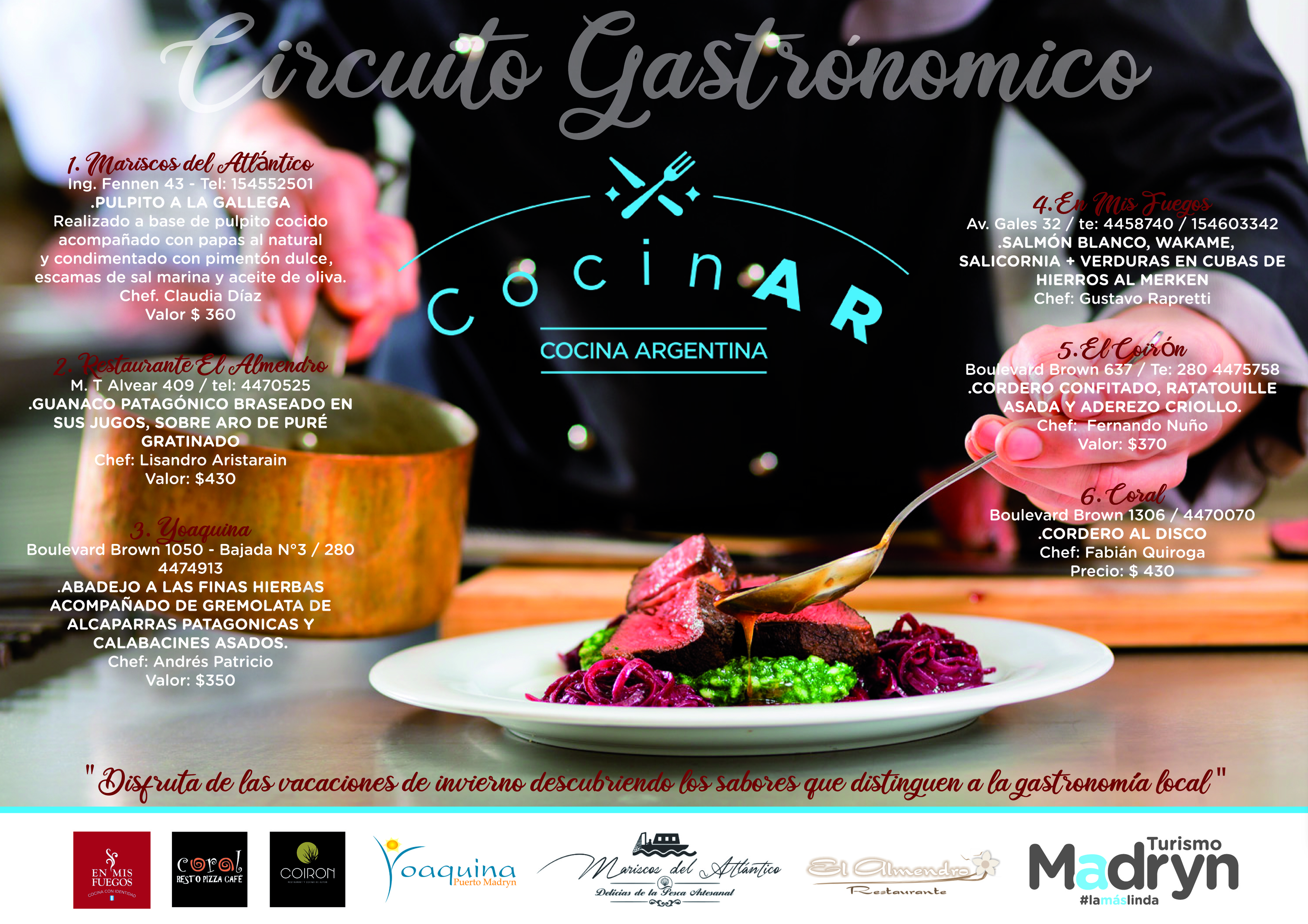 COMENZÓ EL CIRCUITO GASTRONÓMICO “SELLO COCINAR” 