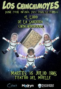 LLEGAN LOS CHINCHIMOYES AL TEATRO DEL MUELLE