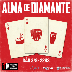 SHOW DE ALMA DE DIAMANTE EN TEATRO DEL MUELLE