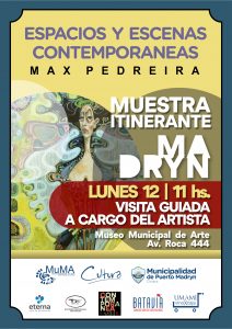 MAX PEDREIRA PRESENTARÁ SU MUESTRA EN EL MUSEO MUNICIPAL DE ARTE 