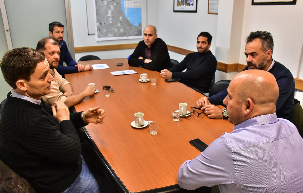 SASTRE RECIBIÓ A INSTITUCIONES LOCALES DEL BUCEO