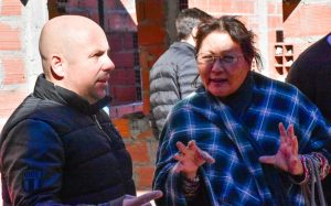 SASTRE RECORRIÓ LAS OBRAS DE EDDIM