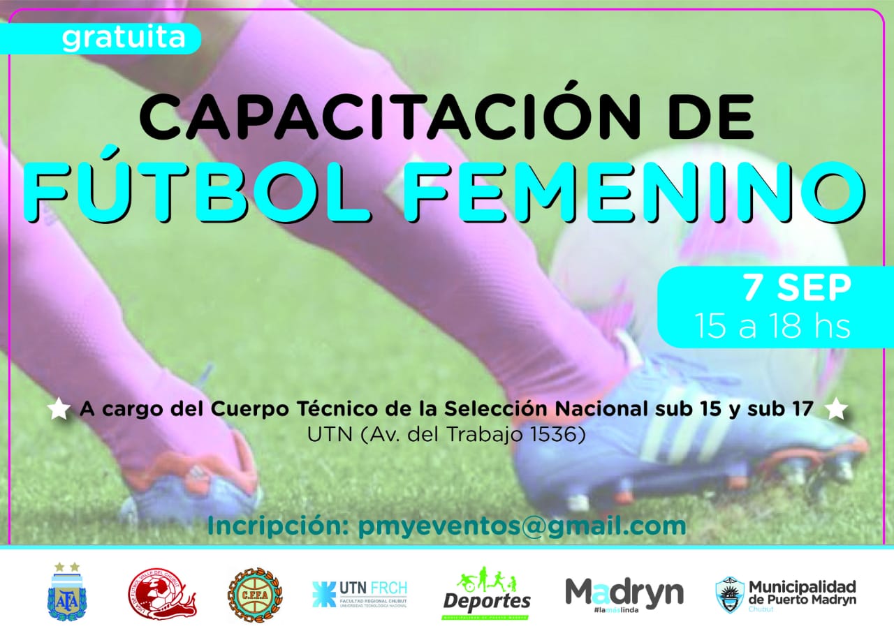 LA SELECCIÓN ARGENTINA FEMENINA DE FÚTBOL SUB 17 LLEGA A PUERTO MADRYN 