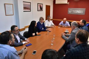 SASTRE RECIBIÓ A INTEGRANTES DE LA ASOCIACIÓN DE DESARROLLADORES PATAGÓNICOS 