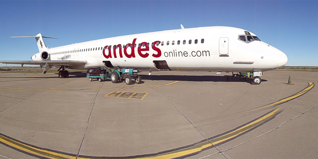 ANDES REGULARIZA SUS VUELOS Y TRAS GESTIONES DEL INTENDENTE PODRÍA AMPLIAR FRECUENCIAS