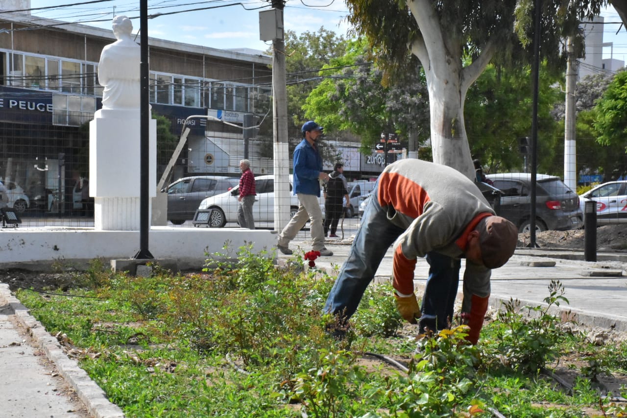SASTRE: “LA PLAZA SAN MARTÍN SERÁ INAUGURADA ANTES DEL FINAL DE LA GESTIÓN”