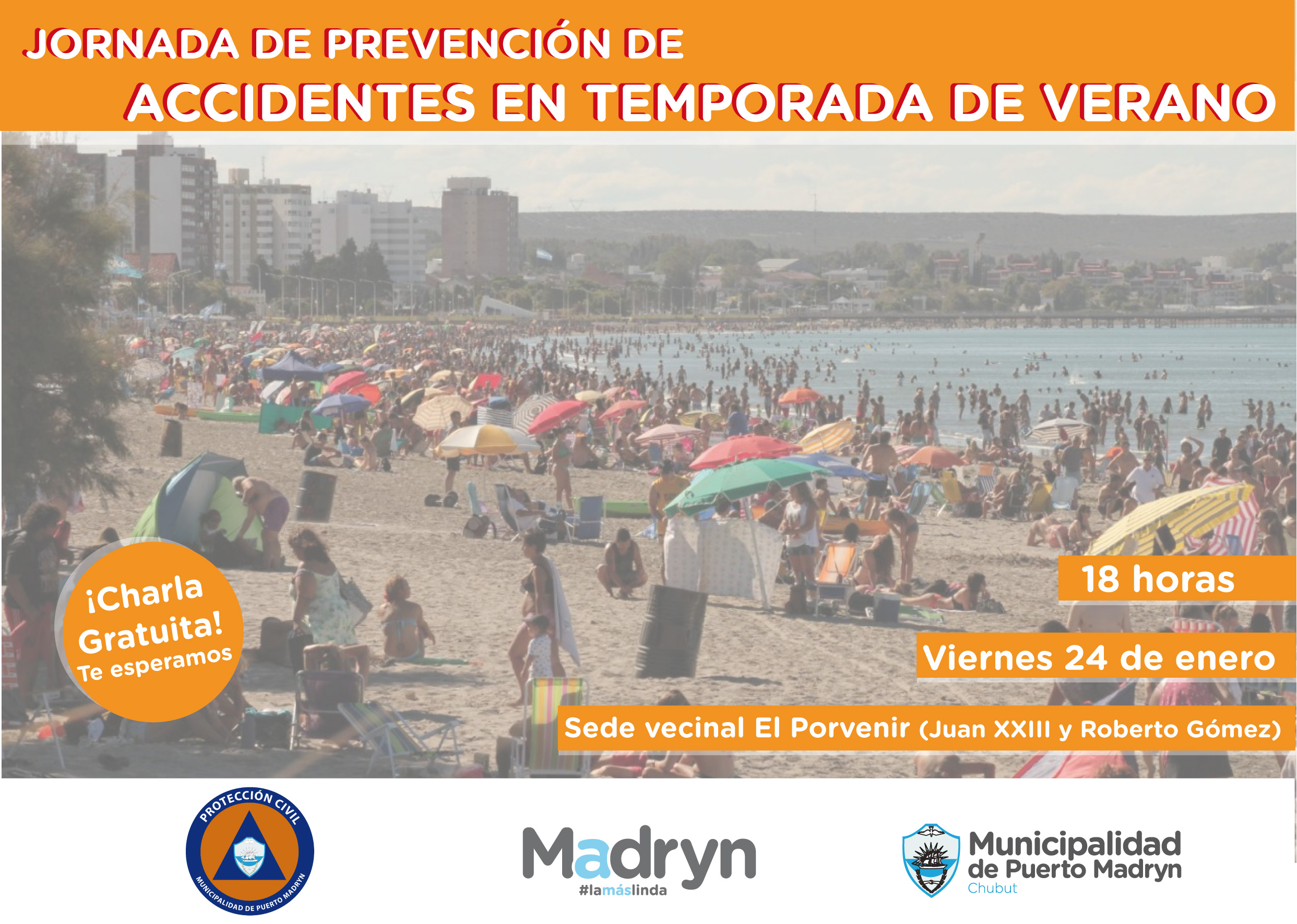 NUEVA CAMPAÑA DE PREVENCIÓN Y SEGURIDAD PARA LA TEMPORADA DE VERANO