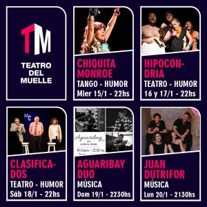 VARIADAS PROPUESTAS CULTURALES EN PUERTO MADRYN