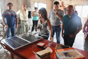 SASTRE CONFIRMÓ LA INSTALACIÓN DE MÁS DE 300 EQUIPOS DE ENERGÍA SOLAR EN EMPRENDIMIENTOS RURALES DE PUERTO MADRYN