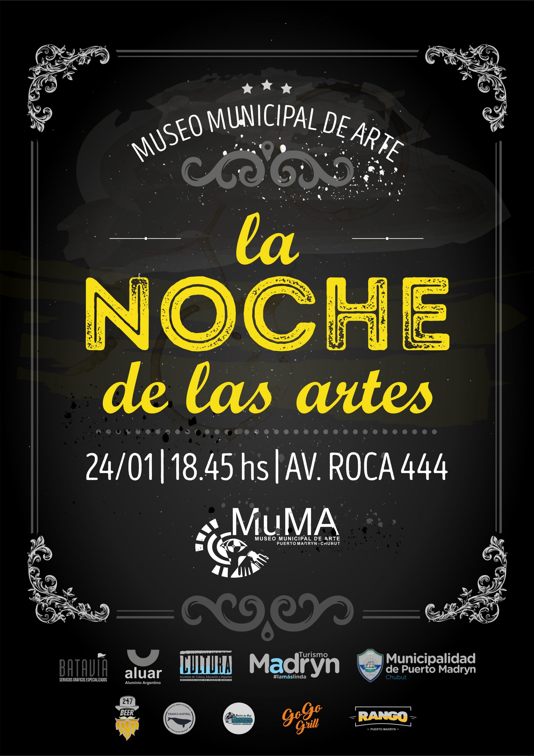 INVITAN A UNA NUEVA EDICIÓN DE “LA NOCHE DE LAS ARTES”