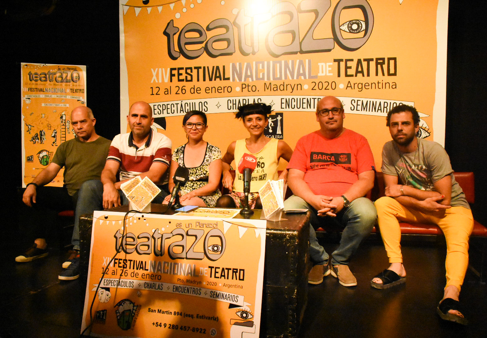 SE PRESENTÓ EL TEATRAZO EN PUERTO MADRYN