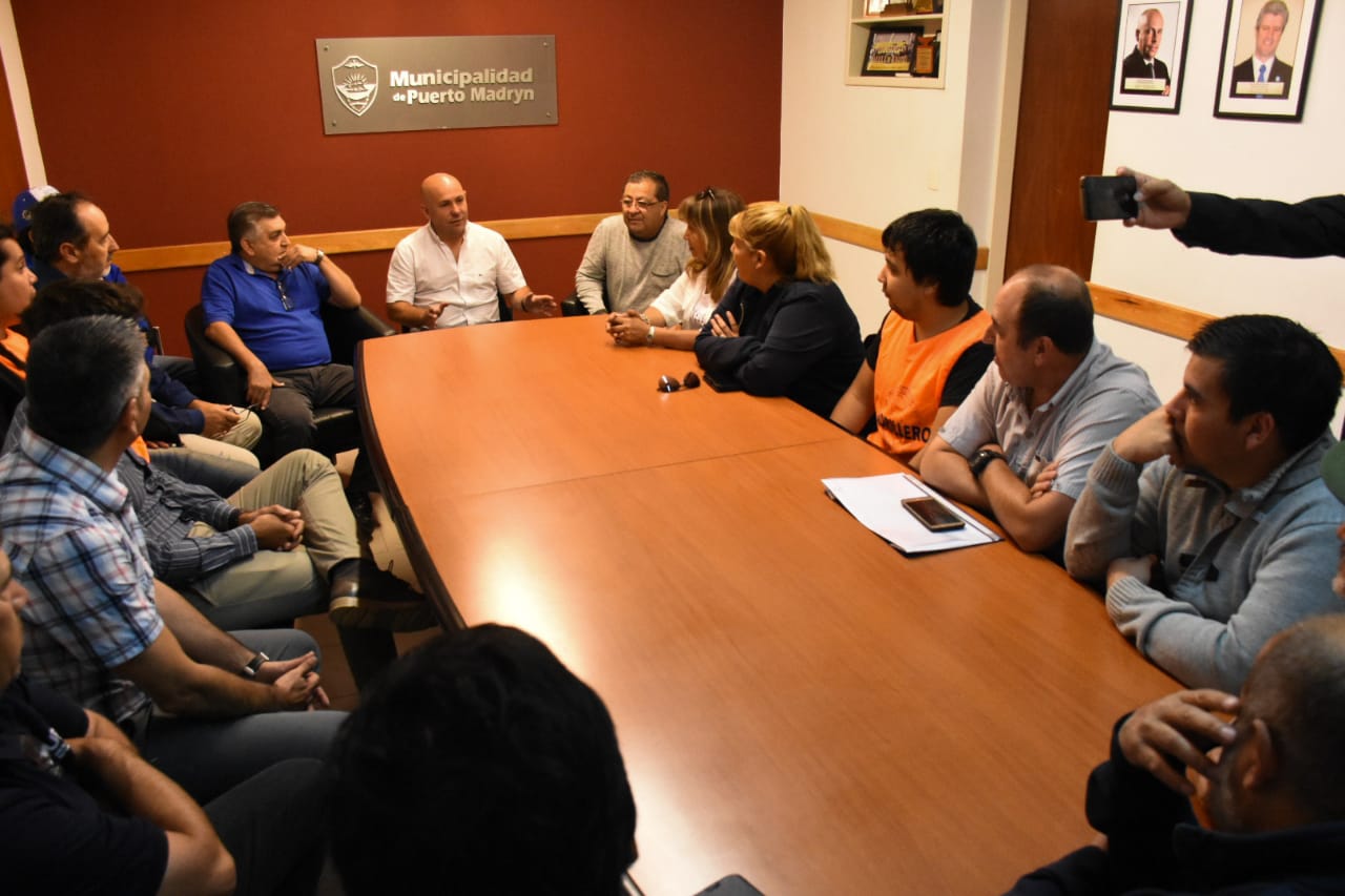 GUSTAVO SASTRE CON LA CGT DEL VALLE