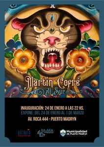 MARTÍN COFRÉ PRESENTA SU MUESTRA “AL SUR”