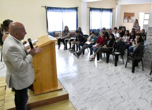 SASTRE RECORRIÓ LAS INSTALACIONES DE LA ASOCIACIÓN “JÓVENES CON UNA MISIÓN”