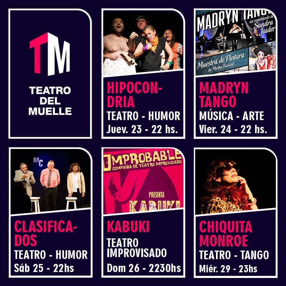 CONTINÚAN LAS VARIADAS PROPUESTAS CULTURALES EN PUERTO MADRYN