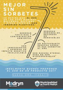 EL MUNICIPIO SE COMPROMETE CON LA REDUCCIÓN DE PLÁSTICOS